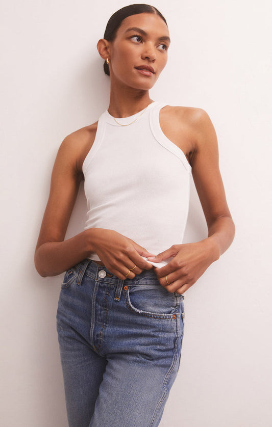 Z SUPPLY TANK LILY RIB