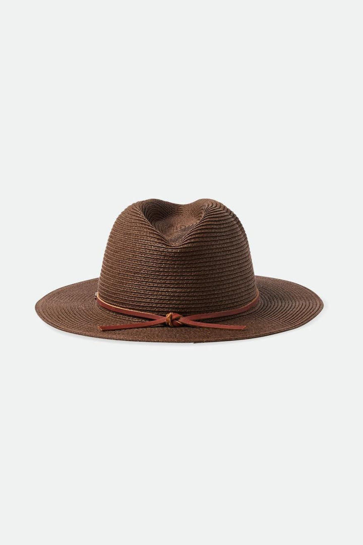 BRIXTON FEDORA WESLEY STRAW PACKABLE
