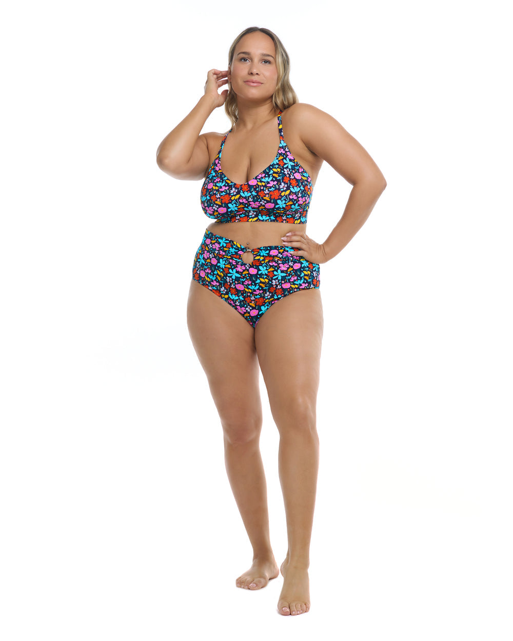 BODY GLOVE BIKINI TOP VIVID FIELD RUTH