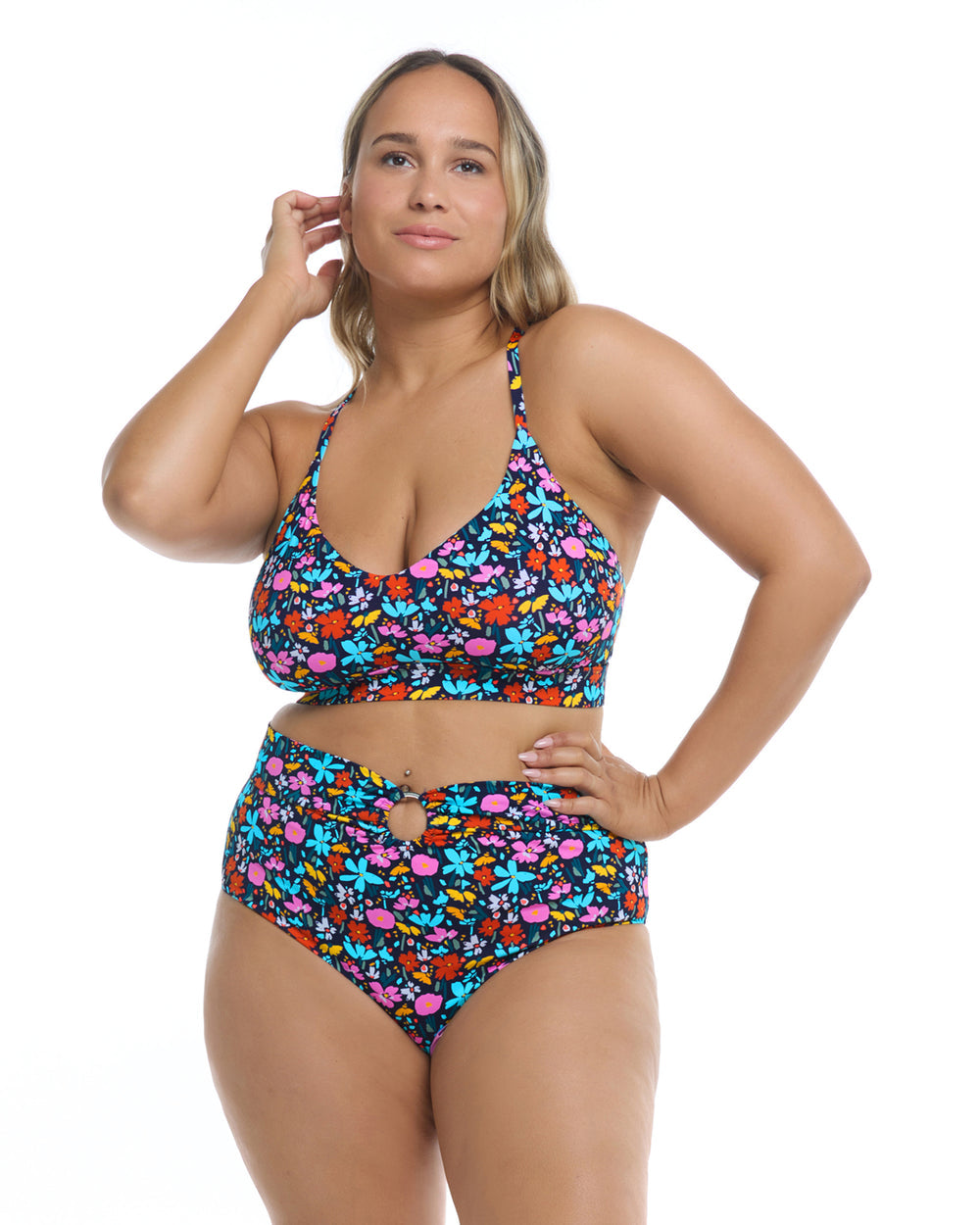 BODY GLOVE BIKINI TOP VIVID FIELD RUTH