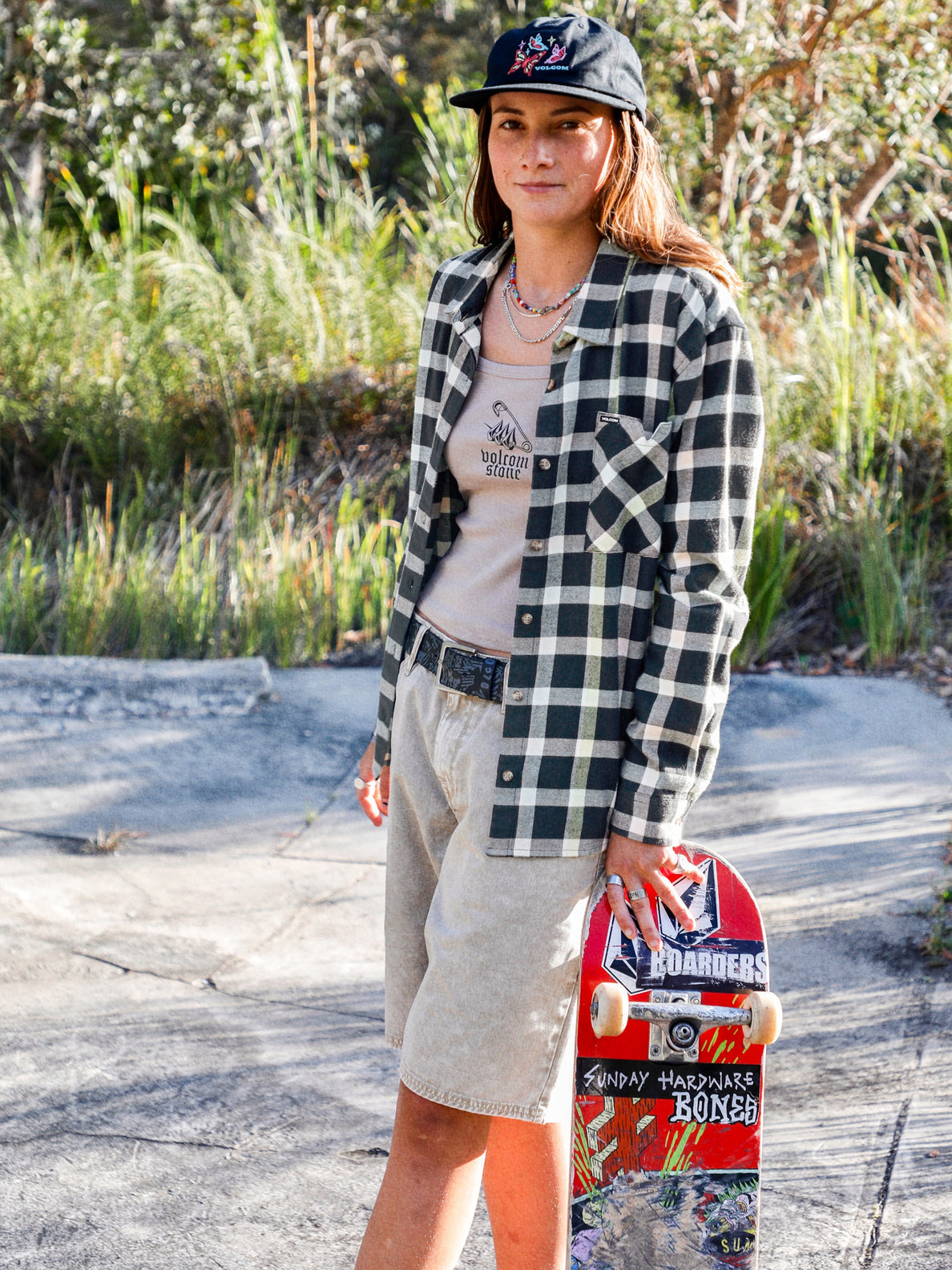 VOLCOM SHIRT PLAID TO MEET U