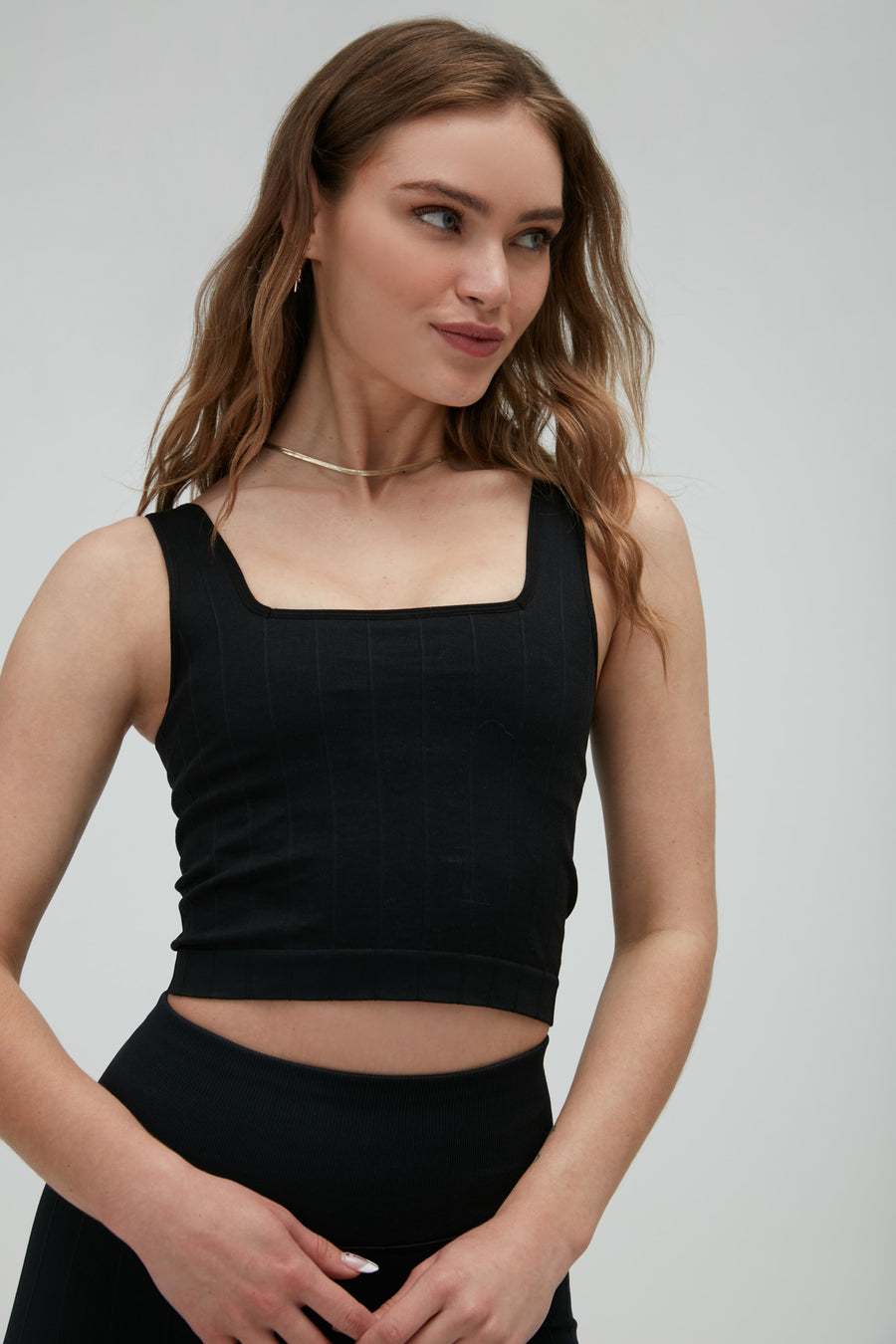 SPIRITUAL GANGSTER TANK AMARA WIDE RIB SEAMLESS