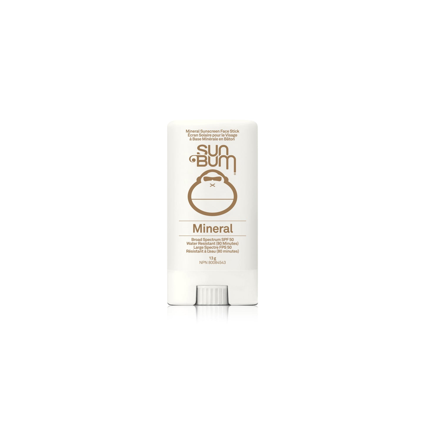 SUN BUM SUNSCREEN MINERAL FACE STICK SPF 50