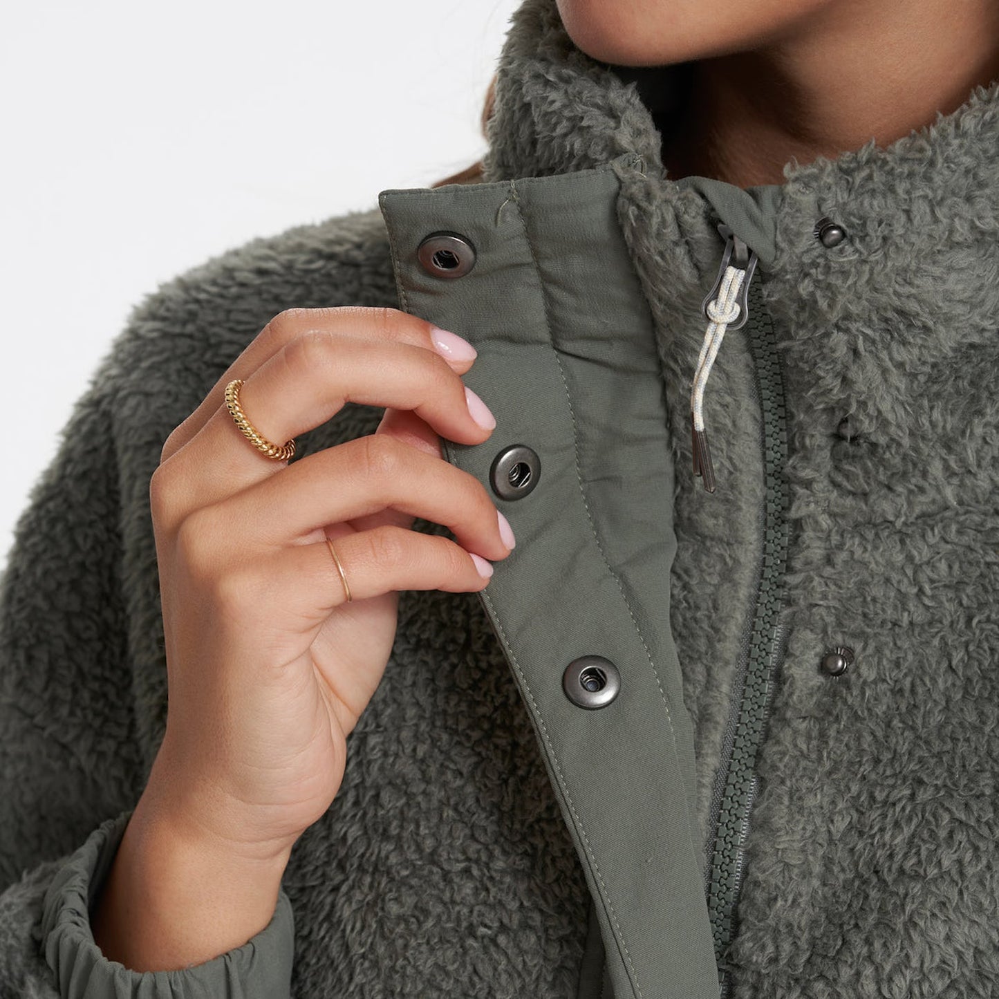 VUORI JACKET COZY SHERPA