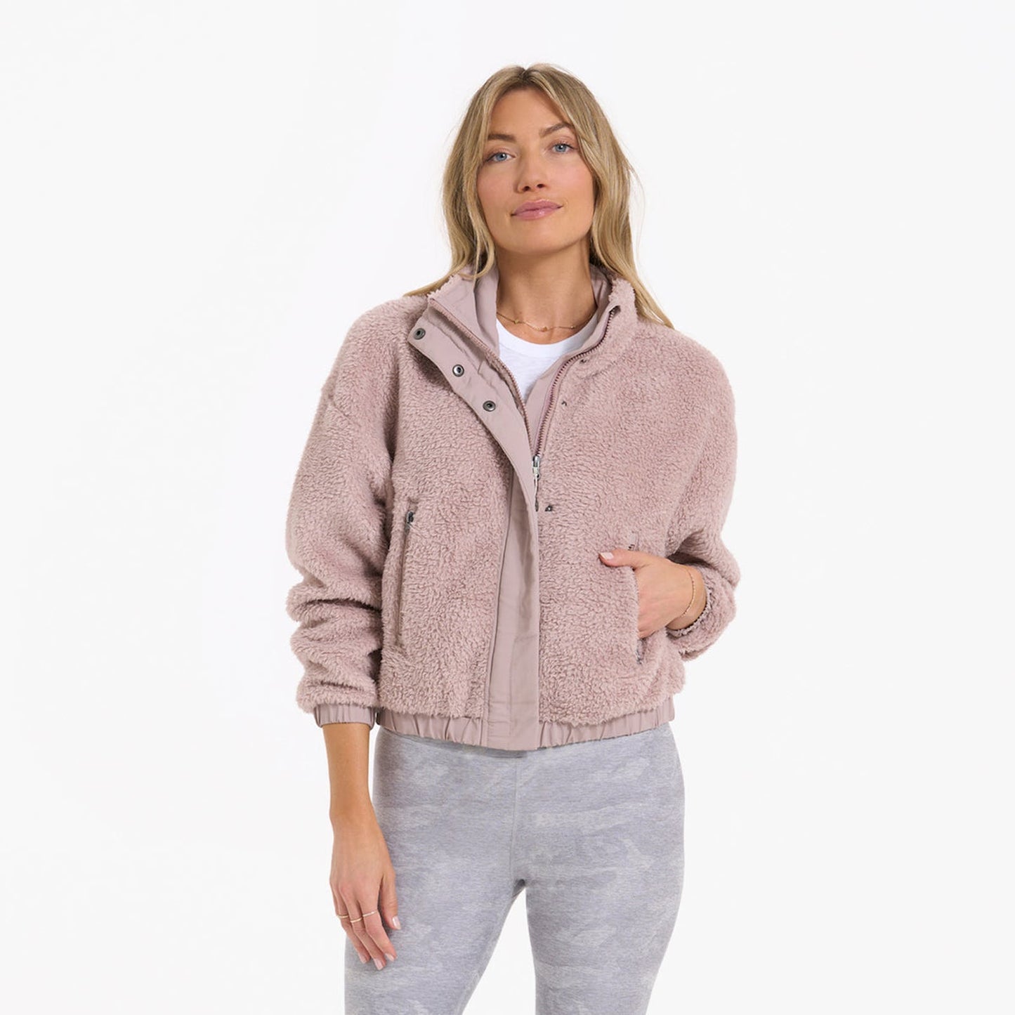 VUORI JACKET COZY SHERPA