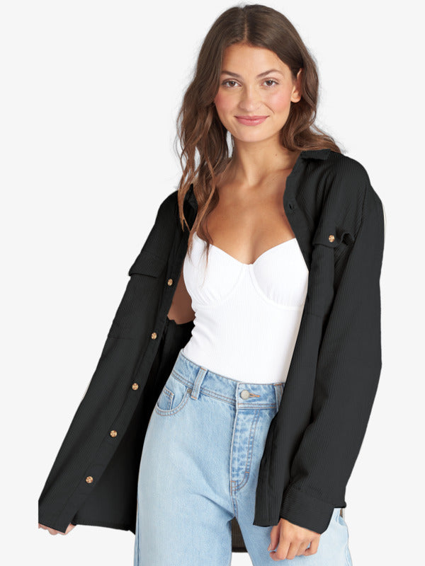 ROXY SHIRT LET IT GO CORD