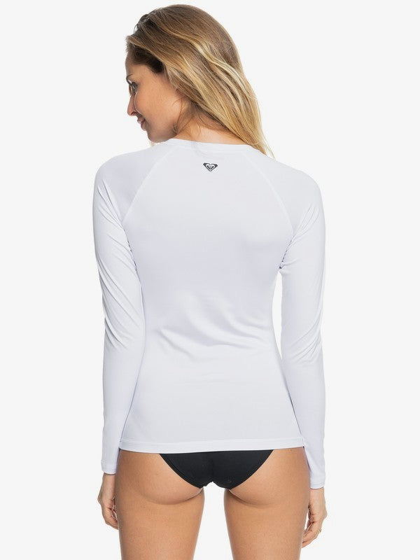 ROXY RASHGUARD ESSENTIALS LONG SLEEVE ZIP