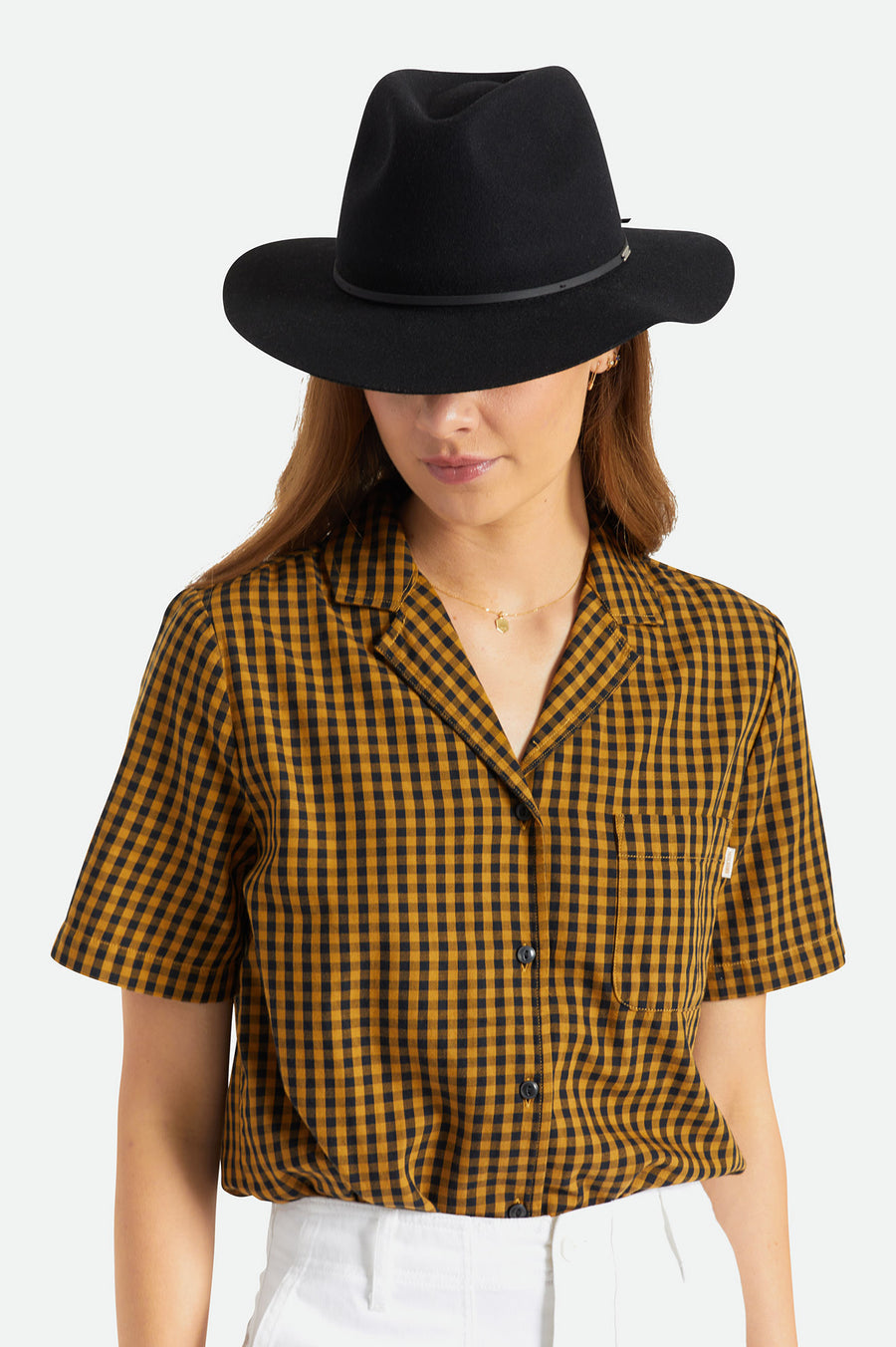 BRIXTON HAT WESLEY PACKABLE FEDORA